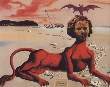 Shirley Temple Surrealismus Ölgemälde